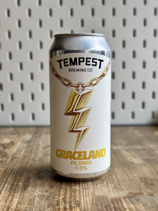 Tempest Graceland Pilsner at The Beerhive, Edinburgh. Free UK shipping.