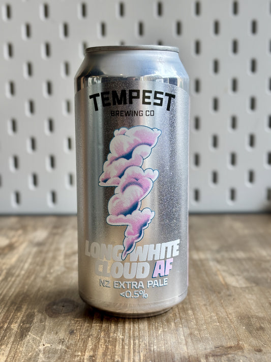 Tempest Long White Cloud Alcohol Free at The Beerhive, Edinburgh. Free UK shipping.