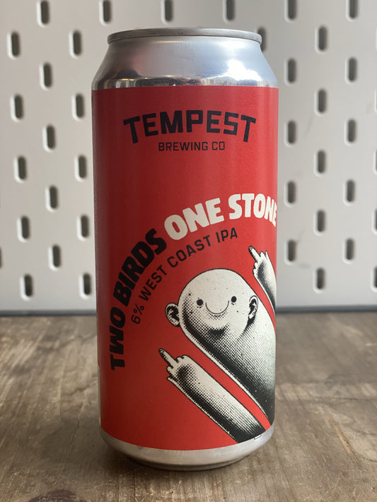 Tempest Two Birds One Stone WC IPA at The Beerhive, Edinburgh. Free UK shipping.