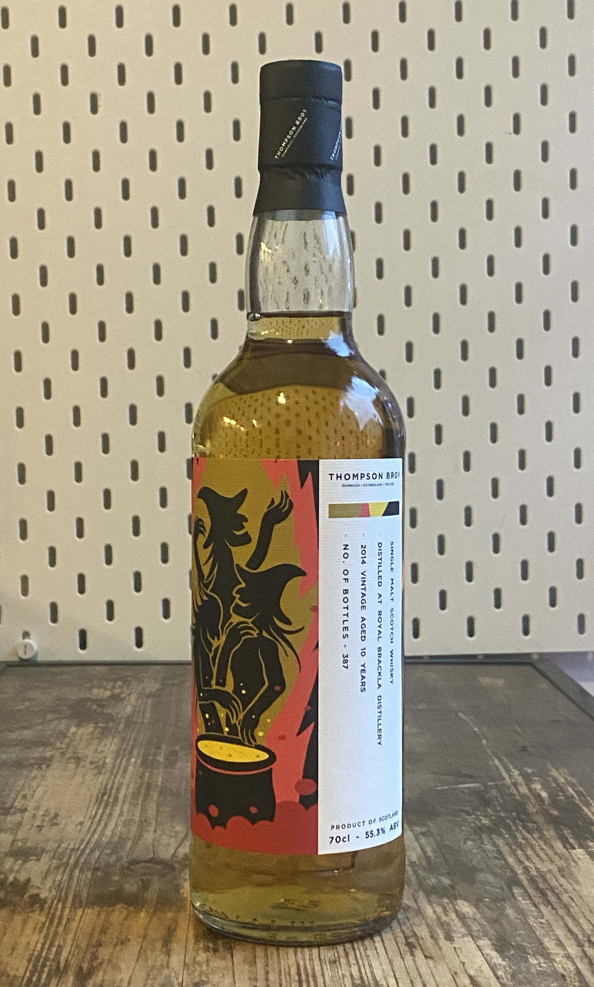 Thompson Bros Royal Brackla Single Malt Scotch Whisky, 2014, 10 Years Old at The Beerhive, Edinburgh. Free UK shipping.