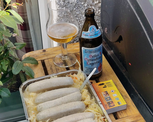 Schlenkerla Poached Bratwurst