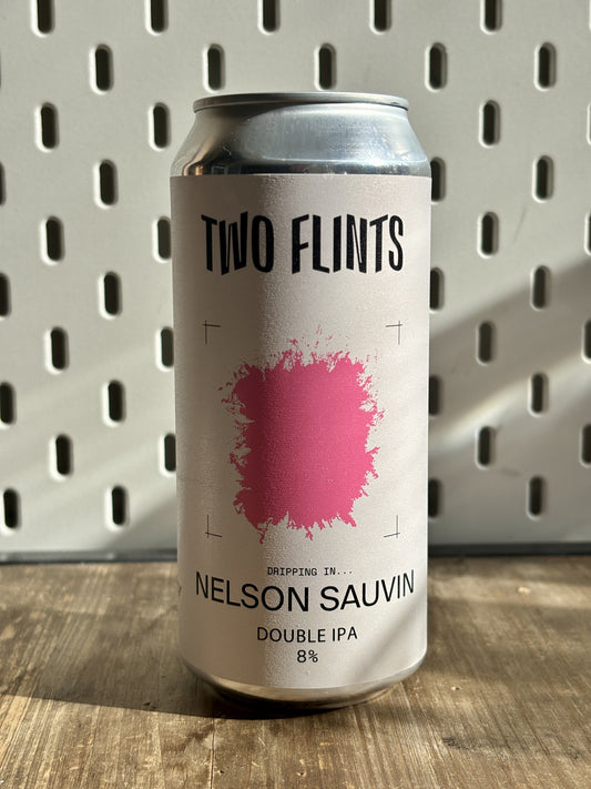 Two Flints Dripping in Nelson Sauvin DIPA at The Beerhive, Edinburgh. Free UK shipping.