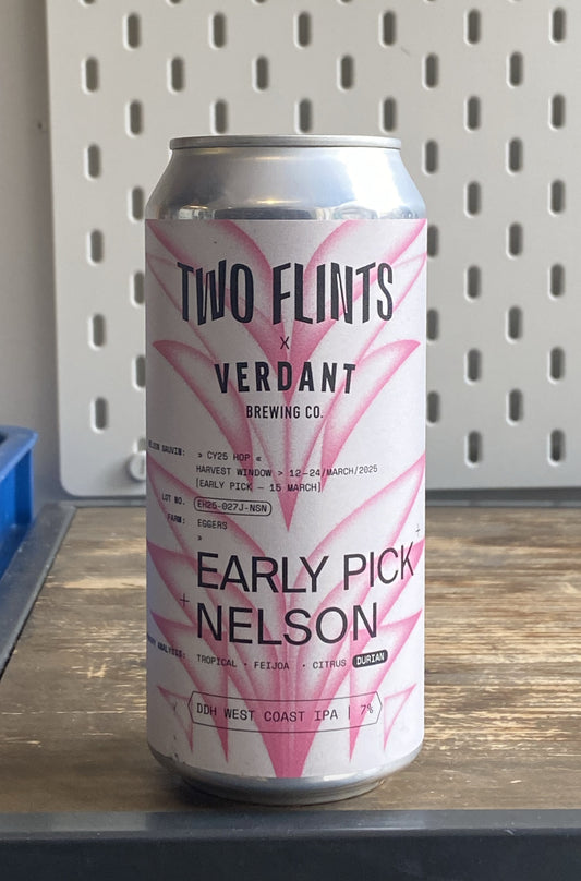 Two Flints X Verdant Early Pick/Nelson at The Beerhive, Edinburgh. Free UK shipping.