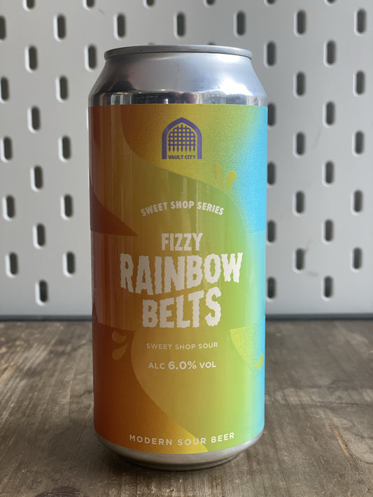 Vault City Fizzy Rainbow Belts at The Beerhive, Edinburgh. Free UK shipping.