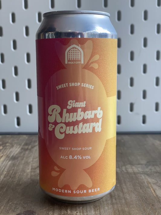 Vault City Giant Rhubarb and Custard at The Beerhive, Edinburgh. Free UK shipping.