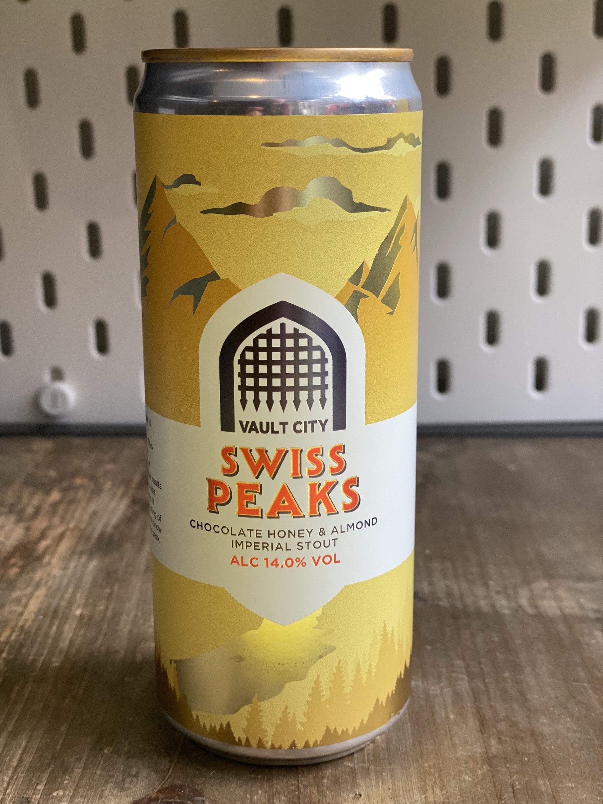 Vault City Swiss Peaks Imp Stout at The Beerhive, Edinburgh. Free UK shipping.