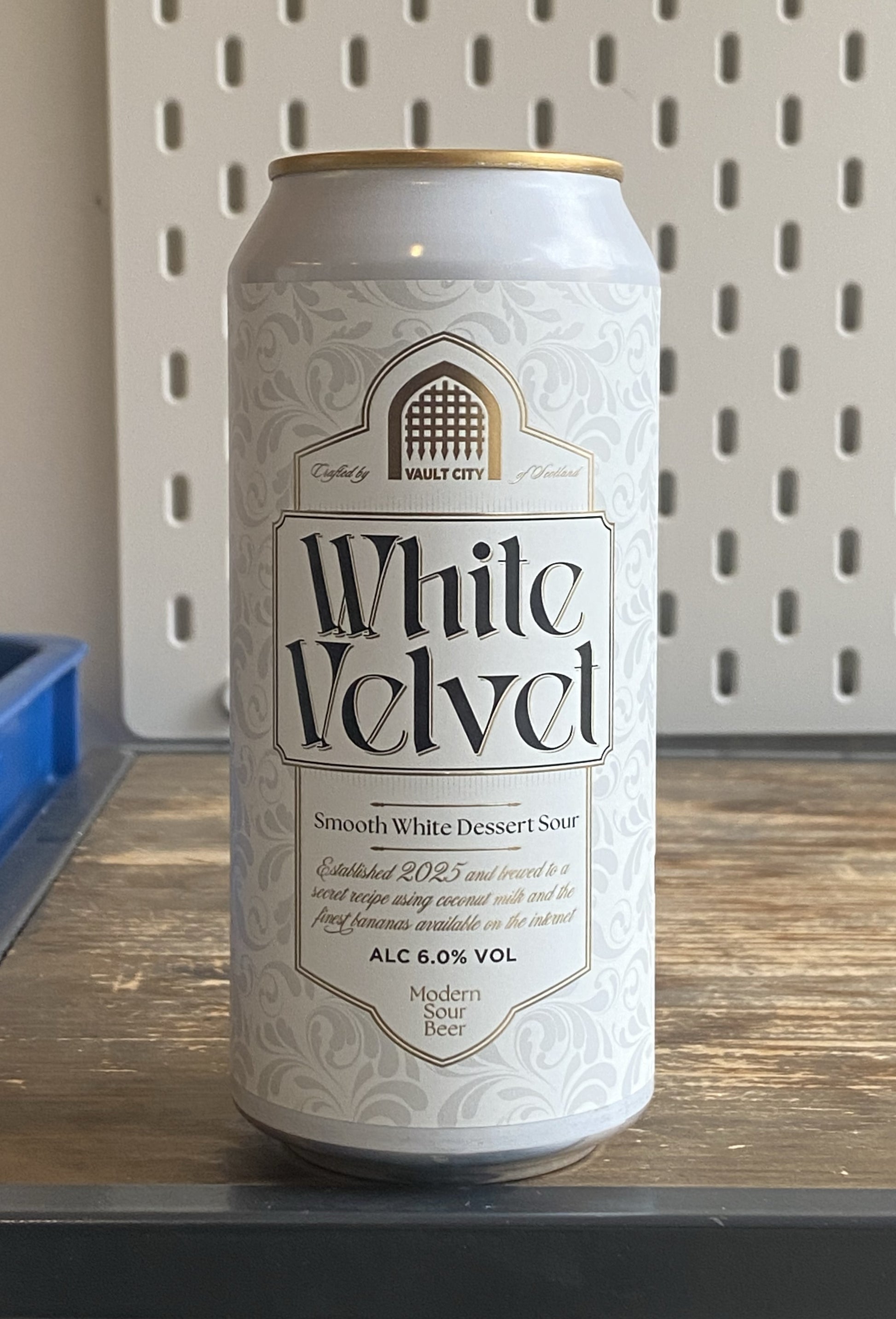 Vault City White Velvet Sour at The Beerhive, Edinburgh. Free UK shipping.