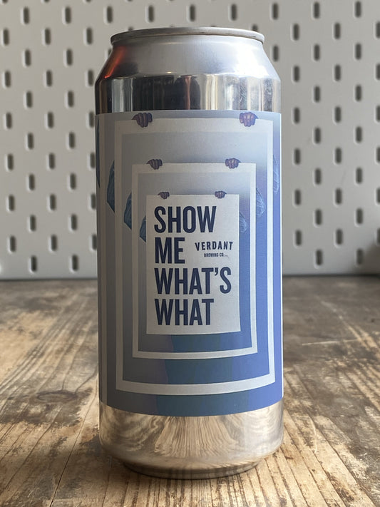 Verdant Show Me Whats What IPA at The Beerhive, Edinburgh. Free UK shipping.