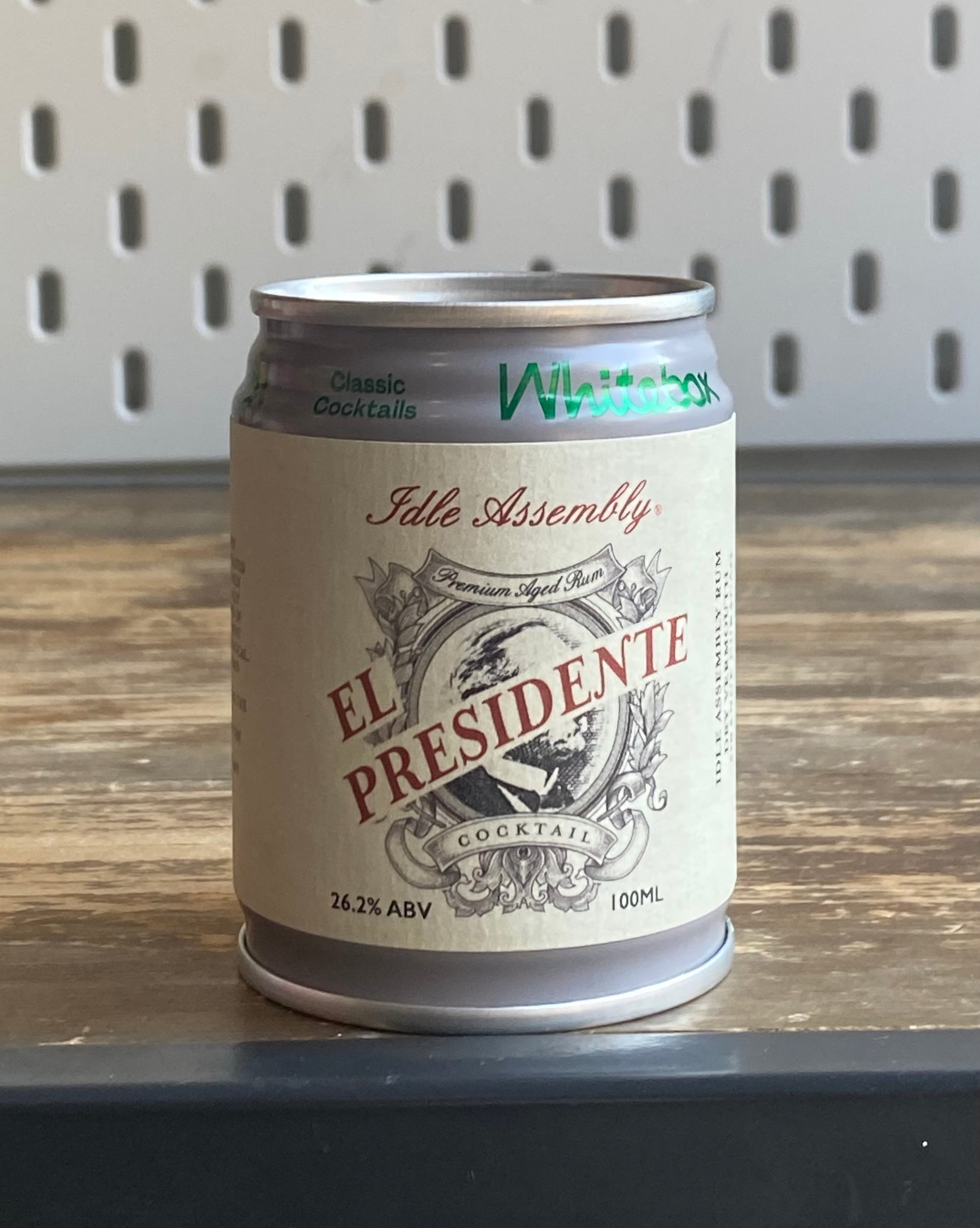 Whitebox x Idle Assembly El Presidente at The Beerhive, Edinburgh. Free UK shipping.