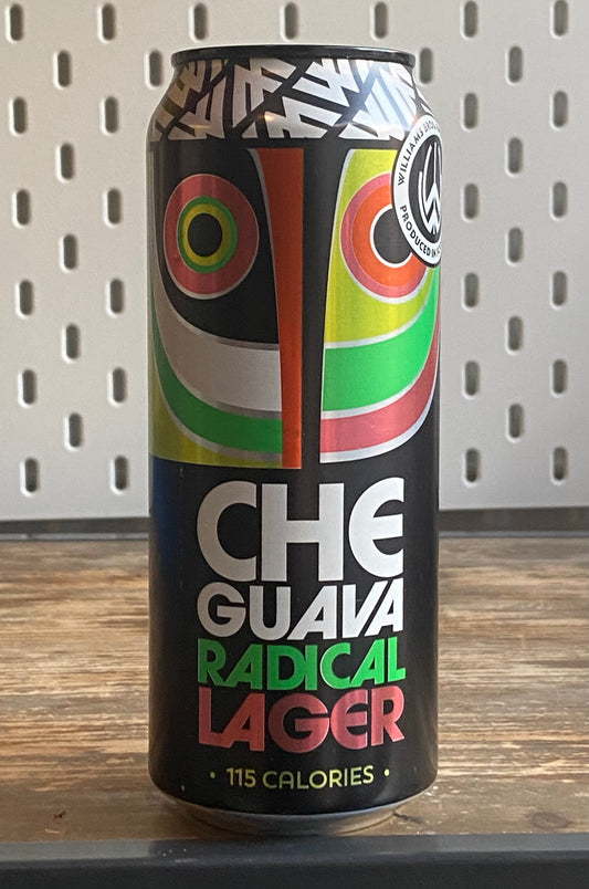 Williams Bros Che Guava Radical Lager at The Beerhive, Edinburgh. Free UK shipping.