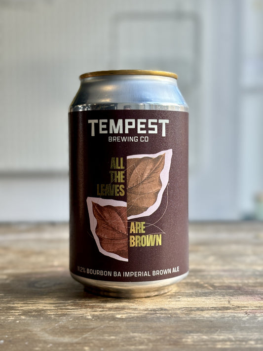 Tempest All the Leaves are Brown BA at The Beerhive, Edinburgh. Free UK shipping.