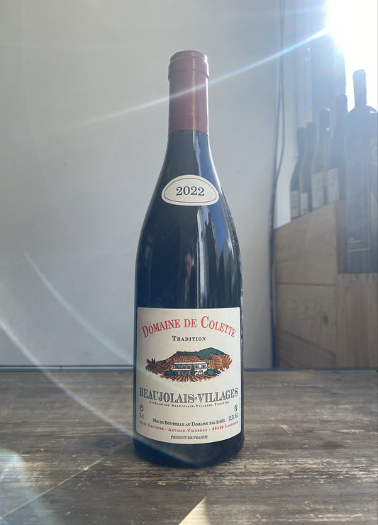 Domaine de Colette Beaujolais Villages Rouge at The Beerhive, Edinburgh. Free UK shipping.