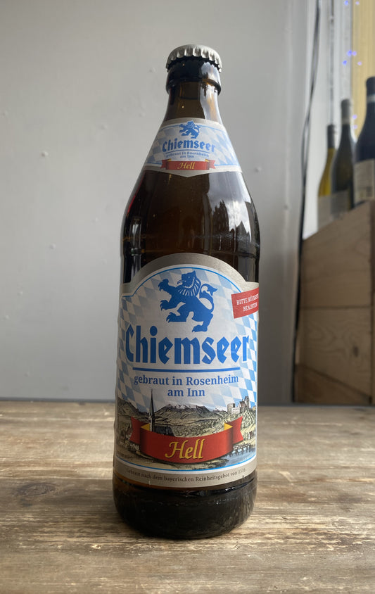 Chiemseer Hell Lager at The Beerhive, Edinburgh. Free UK shipping.
