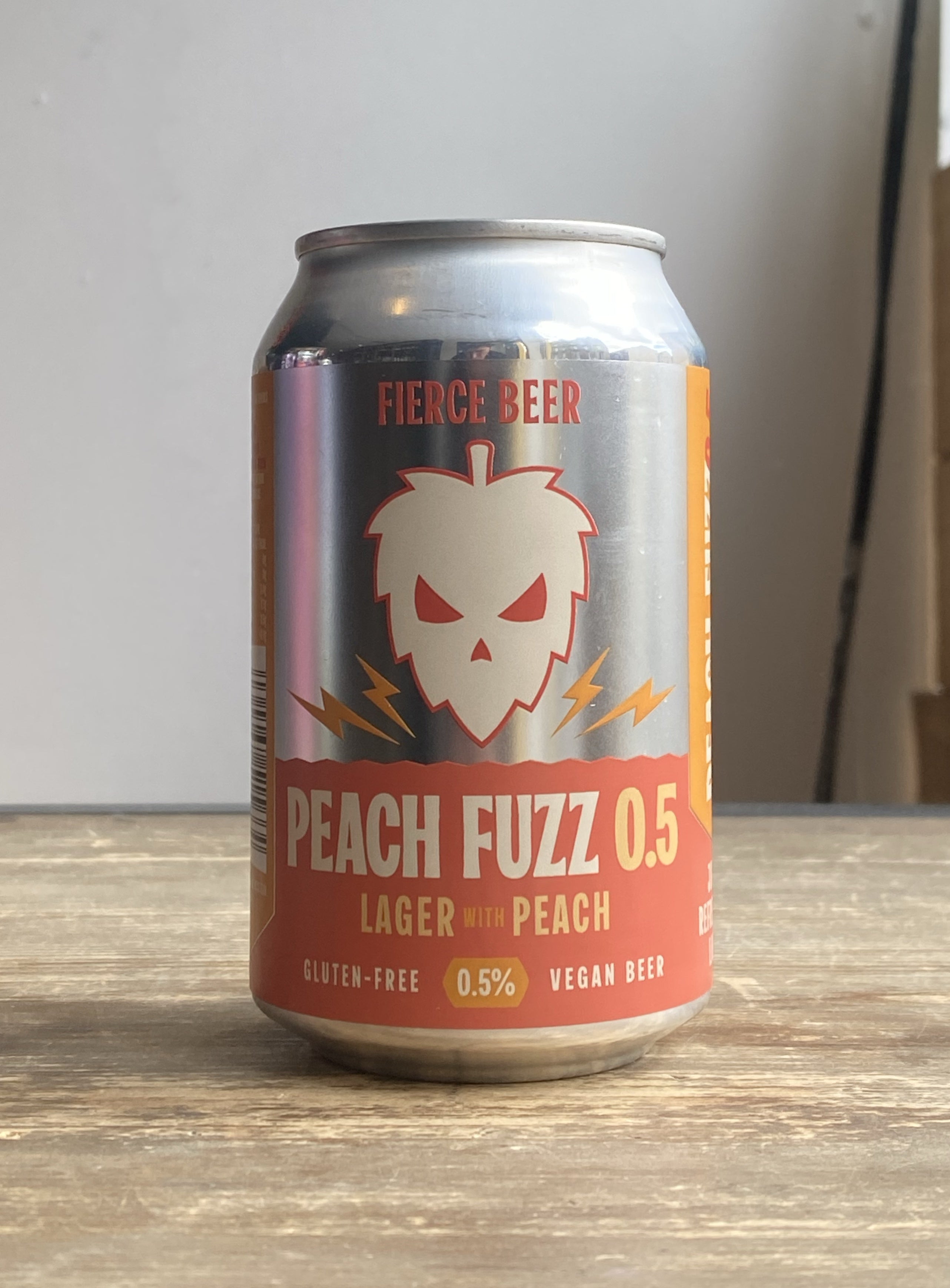 Fierce Beer Peach Fuzz Alcohol Free - The Beerhive