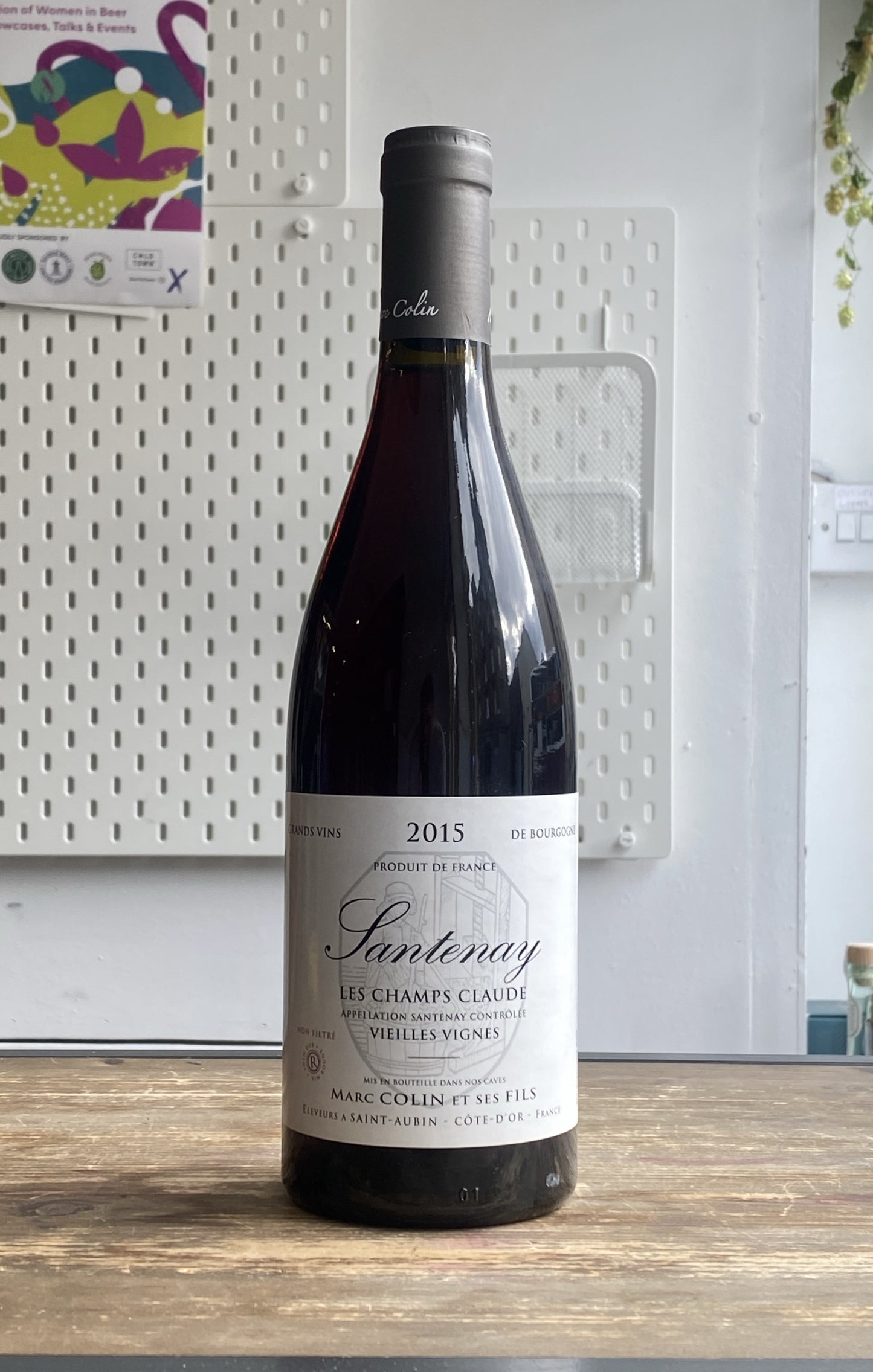 Domaine Marc Colin Santenay Les Champs Claude 2015  Pinot Noir