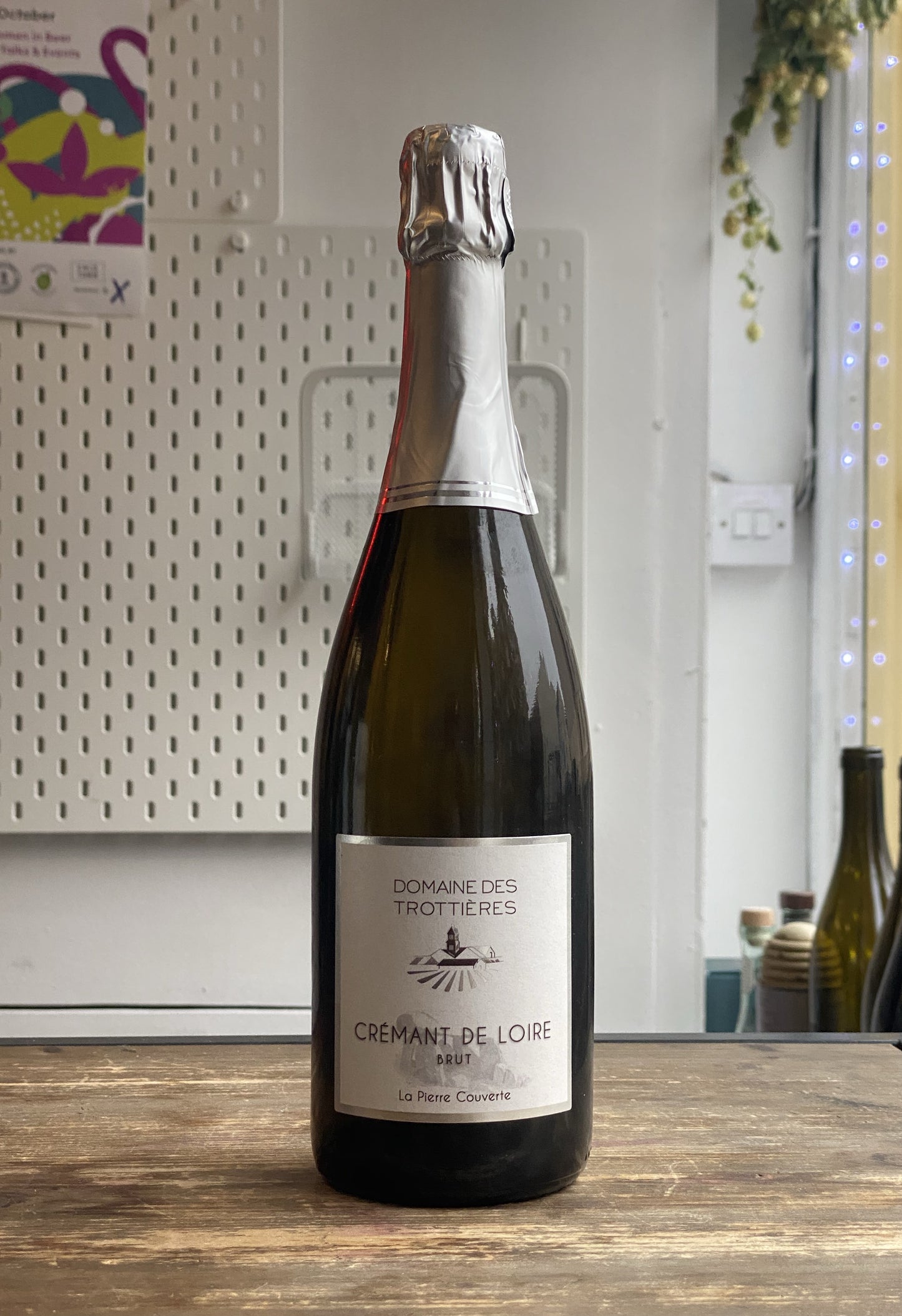 Domaine Trottieres Brut la Pierre Couverte Cremant de Loire