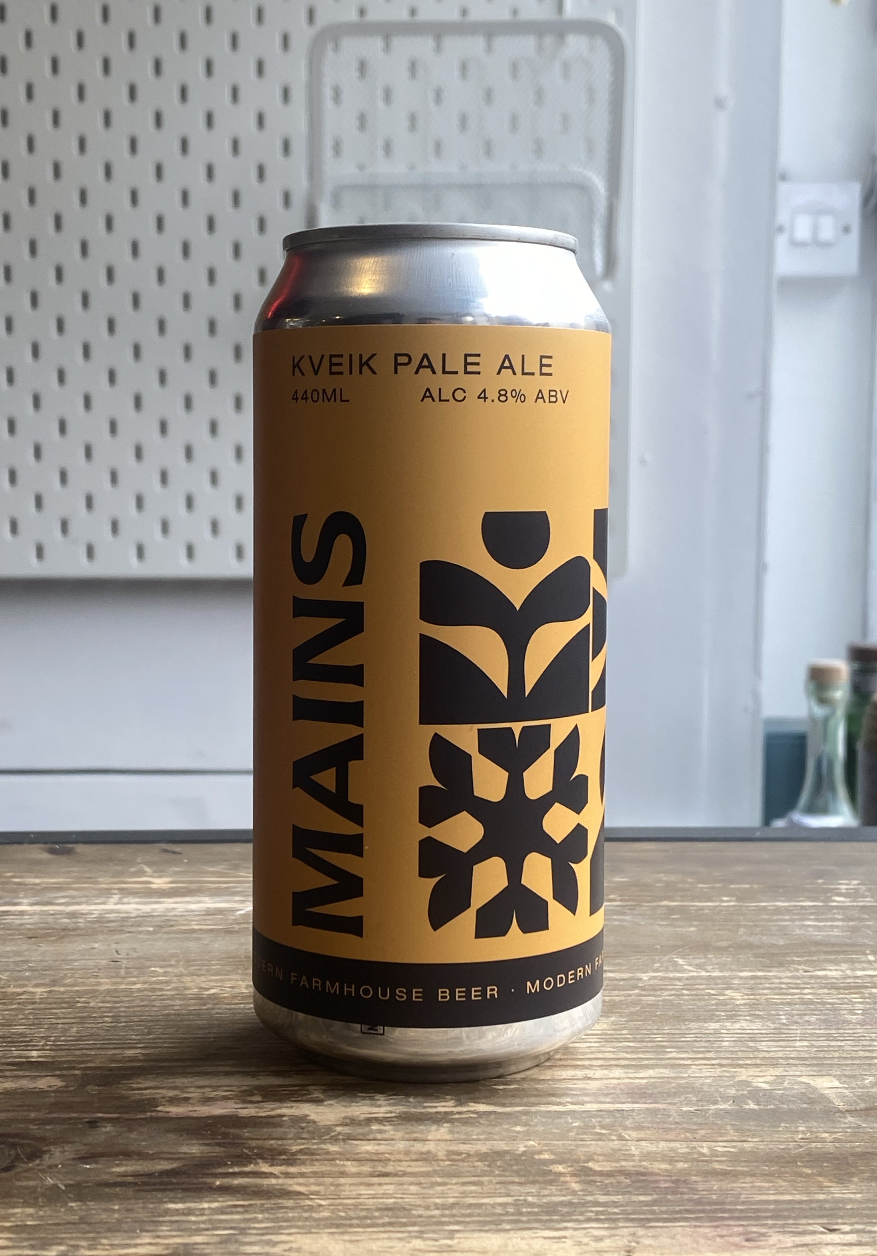 Mains Brewing Solero Kveik Pale Ale - The Beerhive