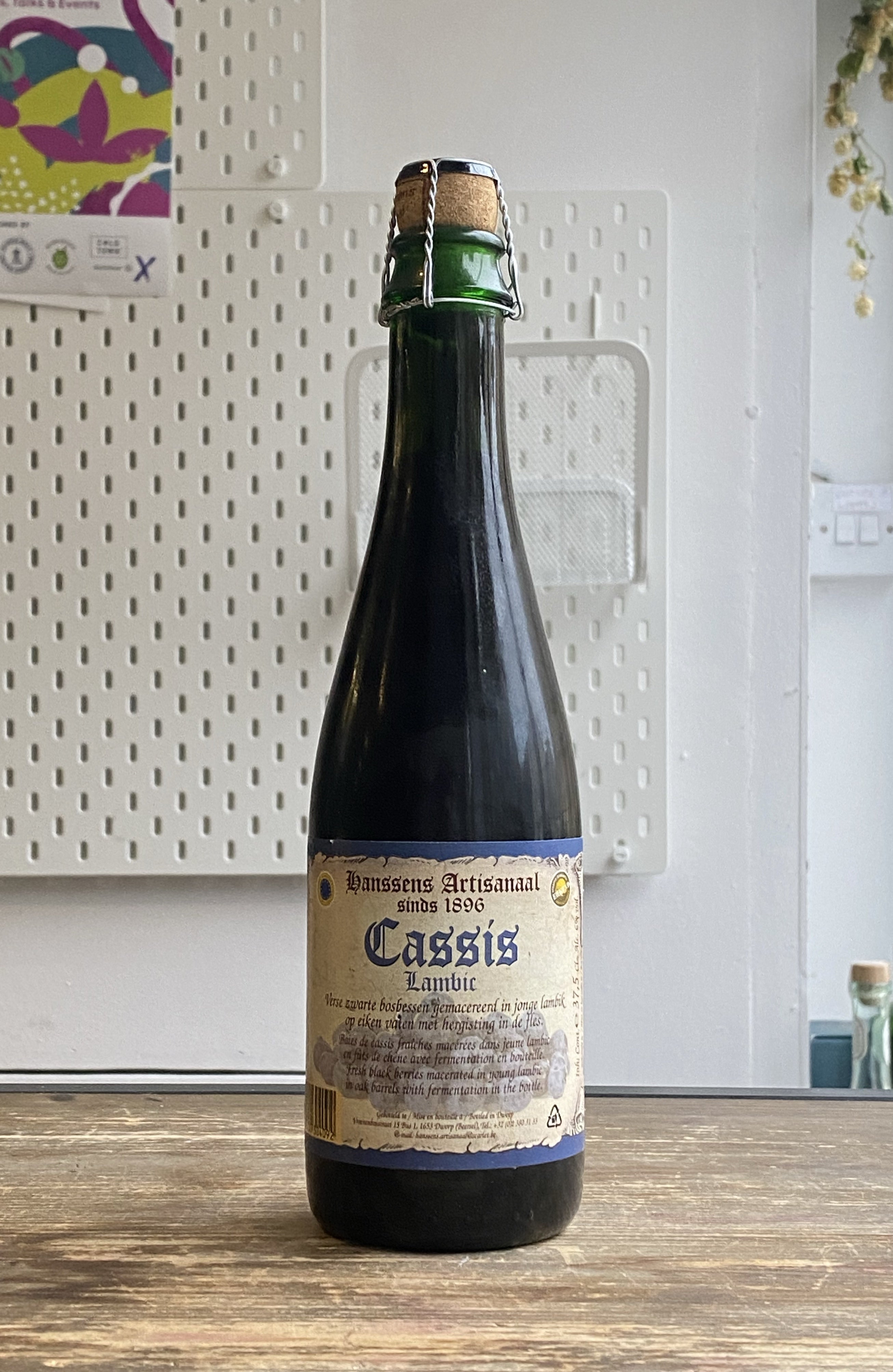 Hanssens Artisanaal Cassis 37.5cl - The Beerhive