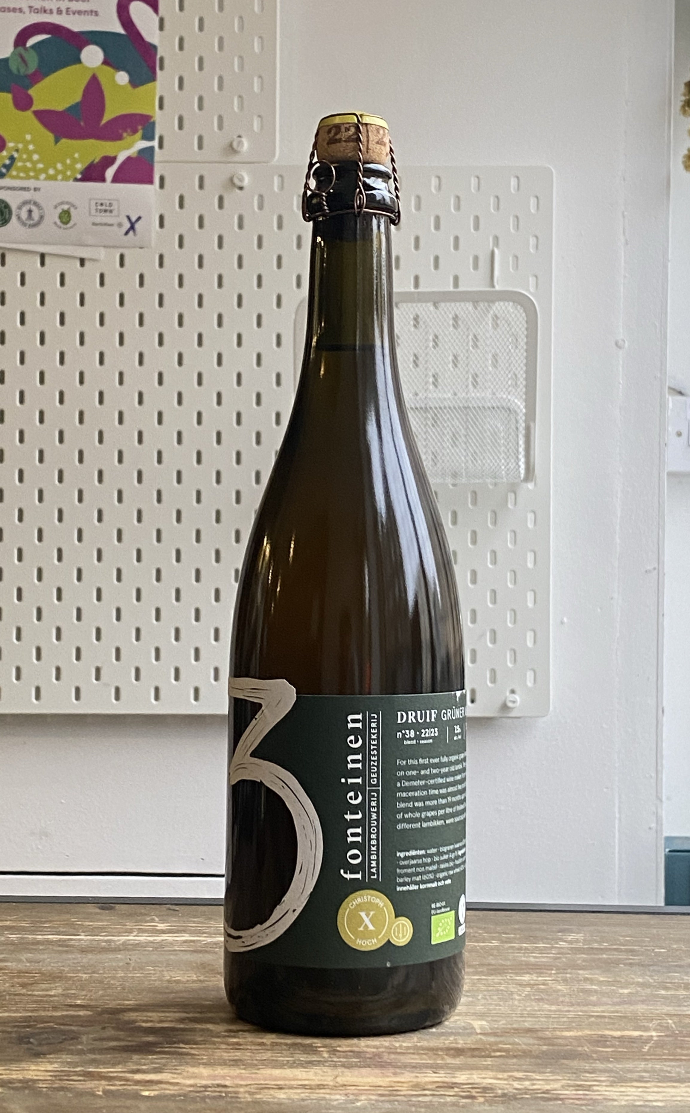 3 Fonteinen Druif Grüner Veltliner - The Beerhive