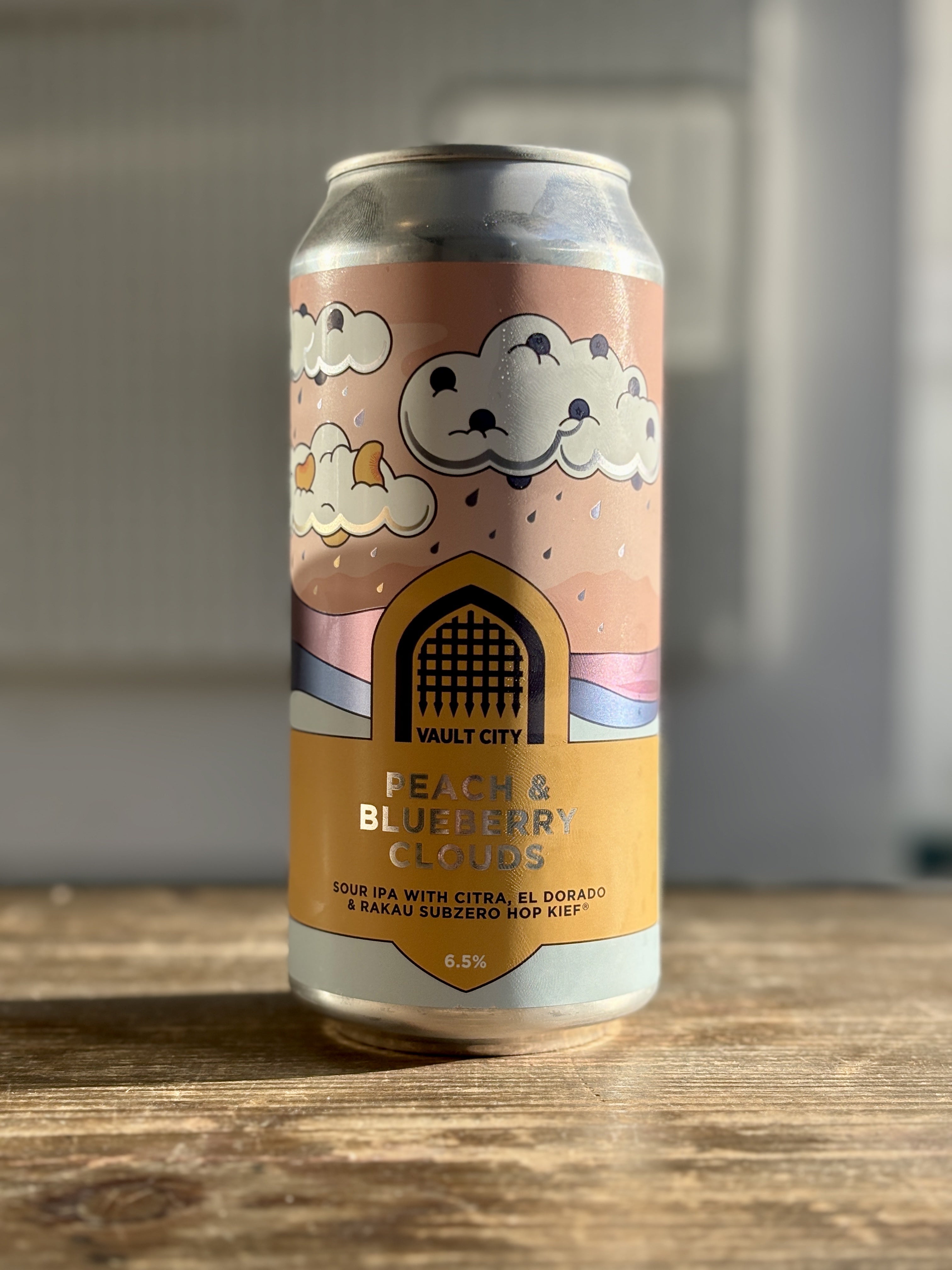 Vault City Peach & Blueberry Clouds - The Beerhive