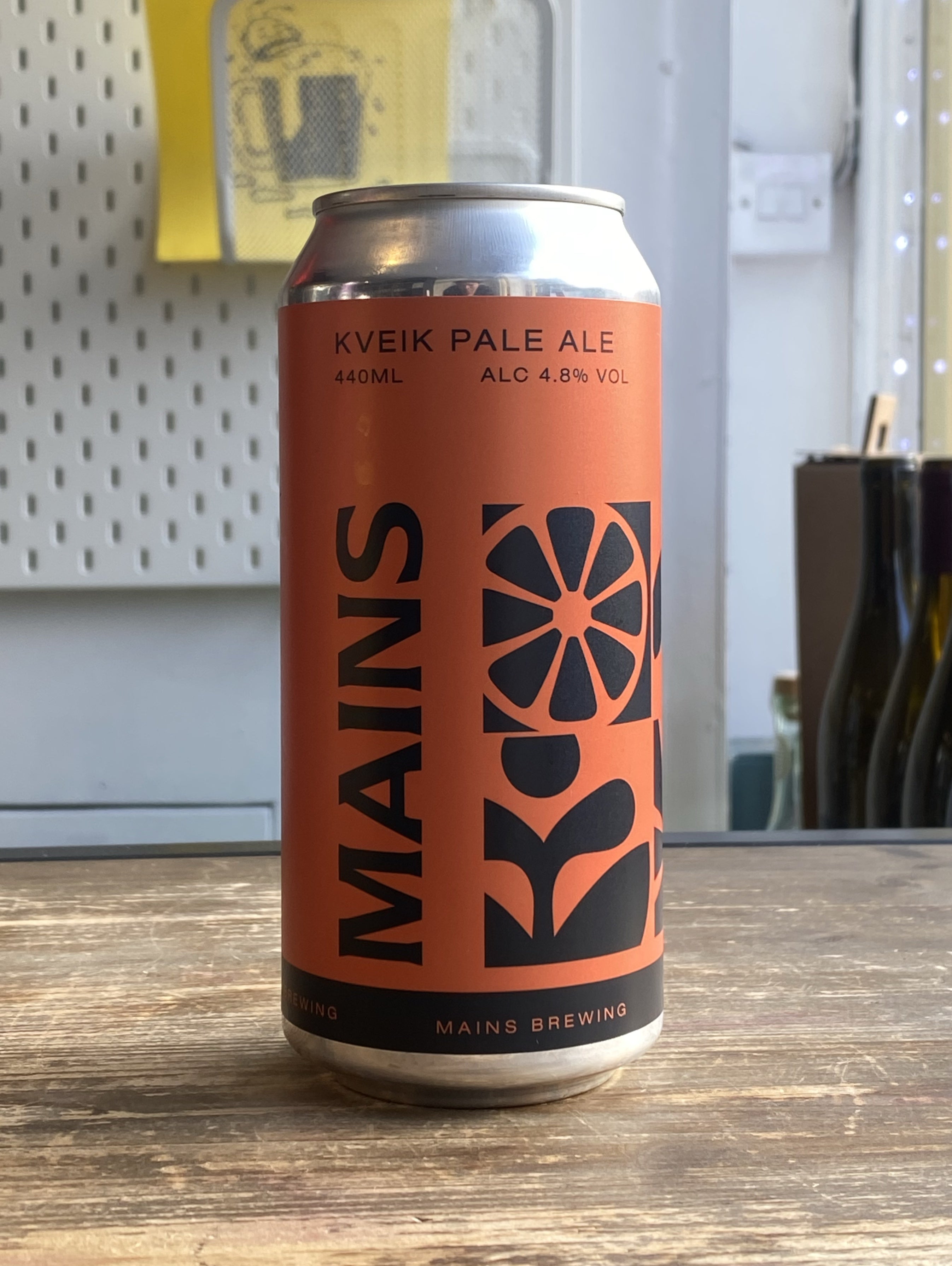 Mains Brewing Citrus Kveik Pale Ale - The Beerhive