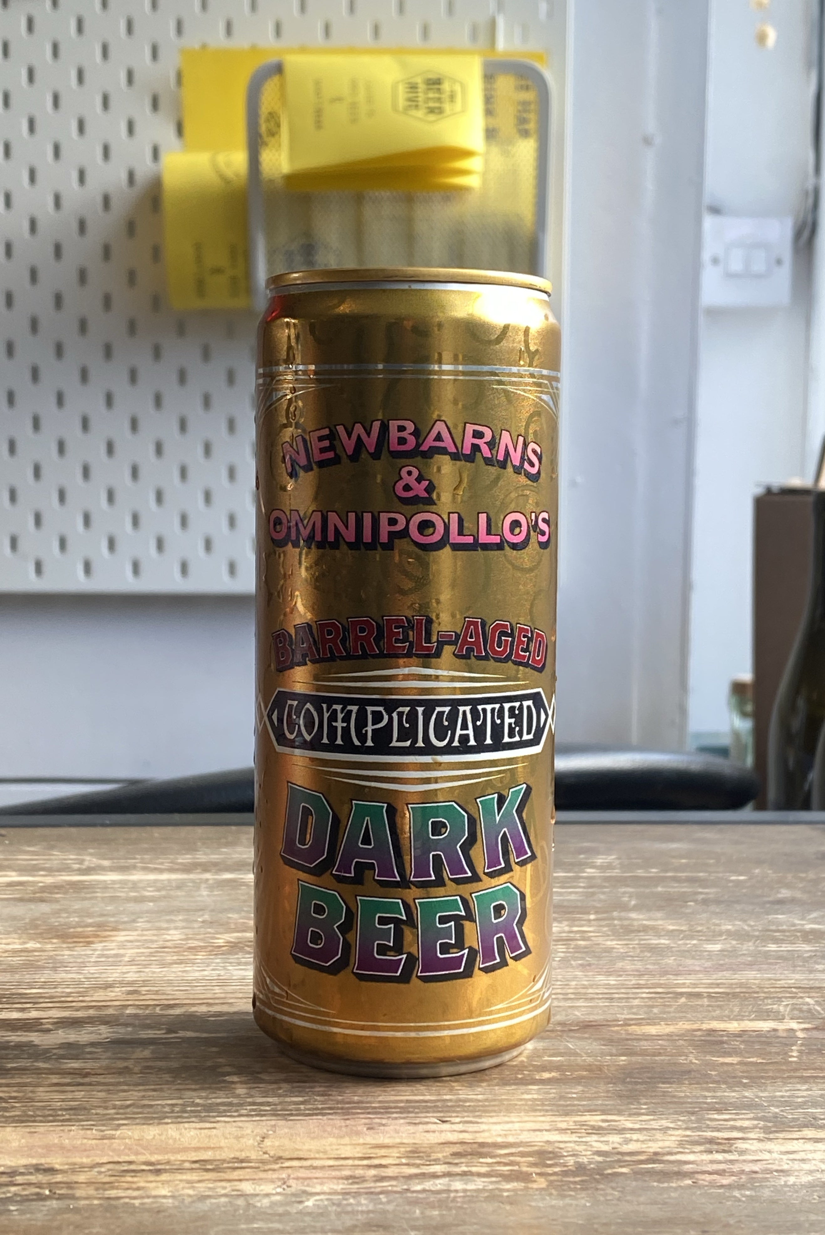 Newbarns x Omnipollo Barrel Aged Complicated Dark Beer - The Beerhive