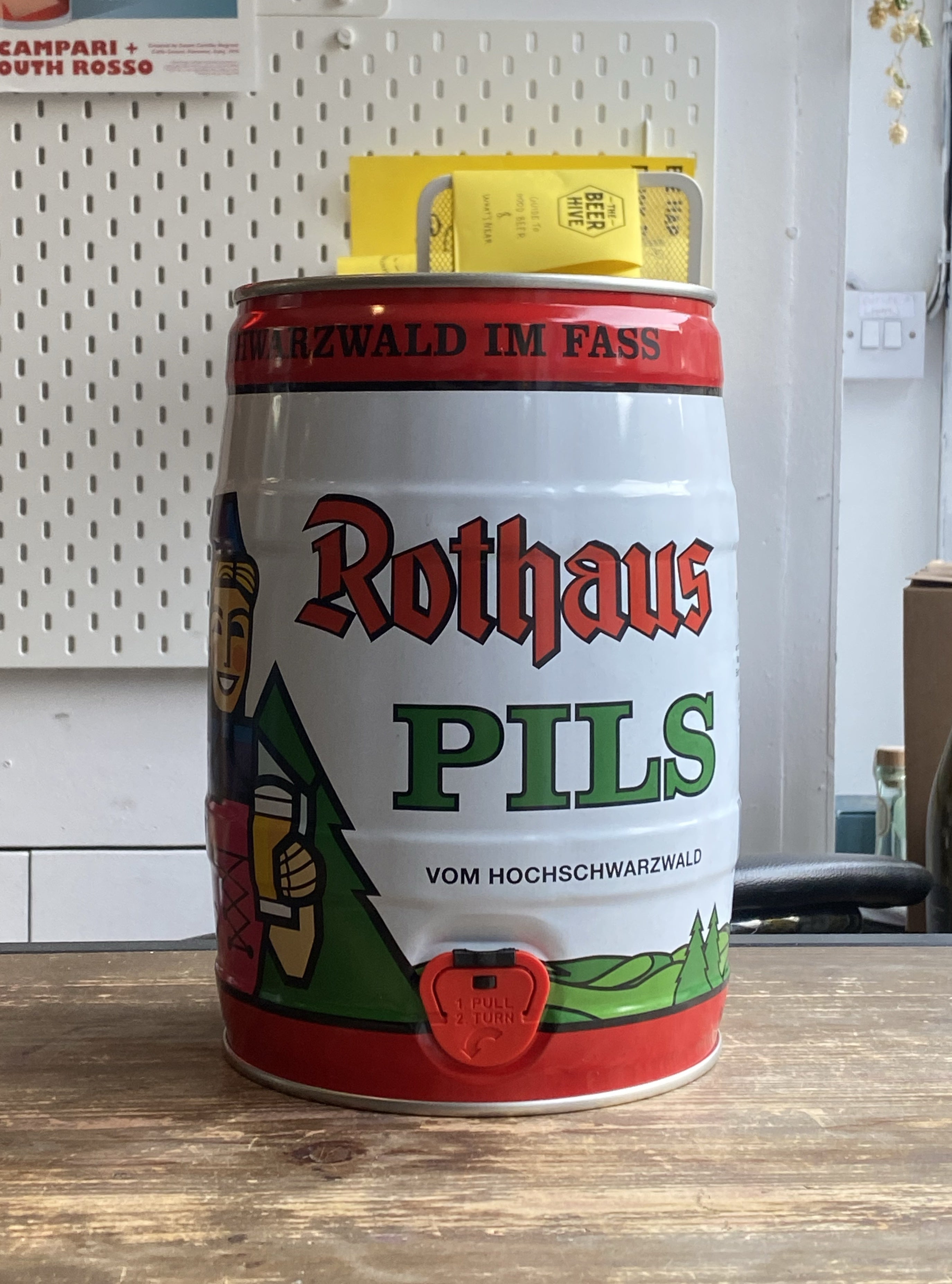 Rothaus Pils 5L Mini Keg - The Beerhive