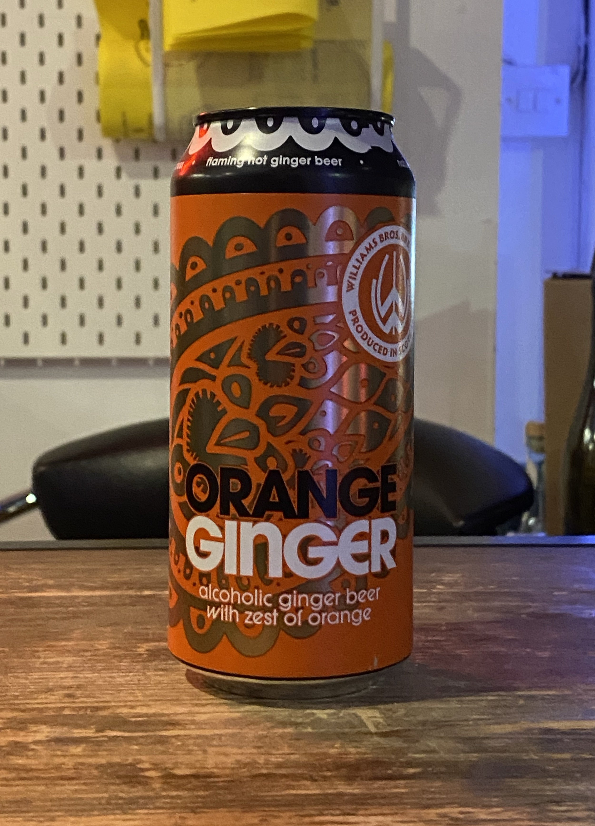 Williams Brothers Orange Ginger Can - The Beerhive