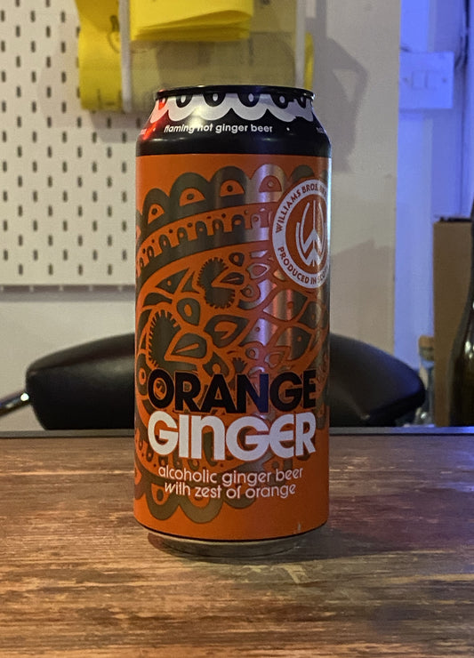 Williams Brothers Orange Ginger Can