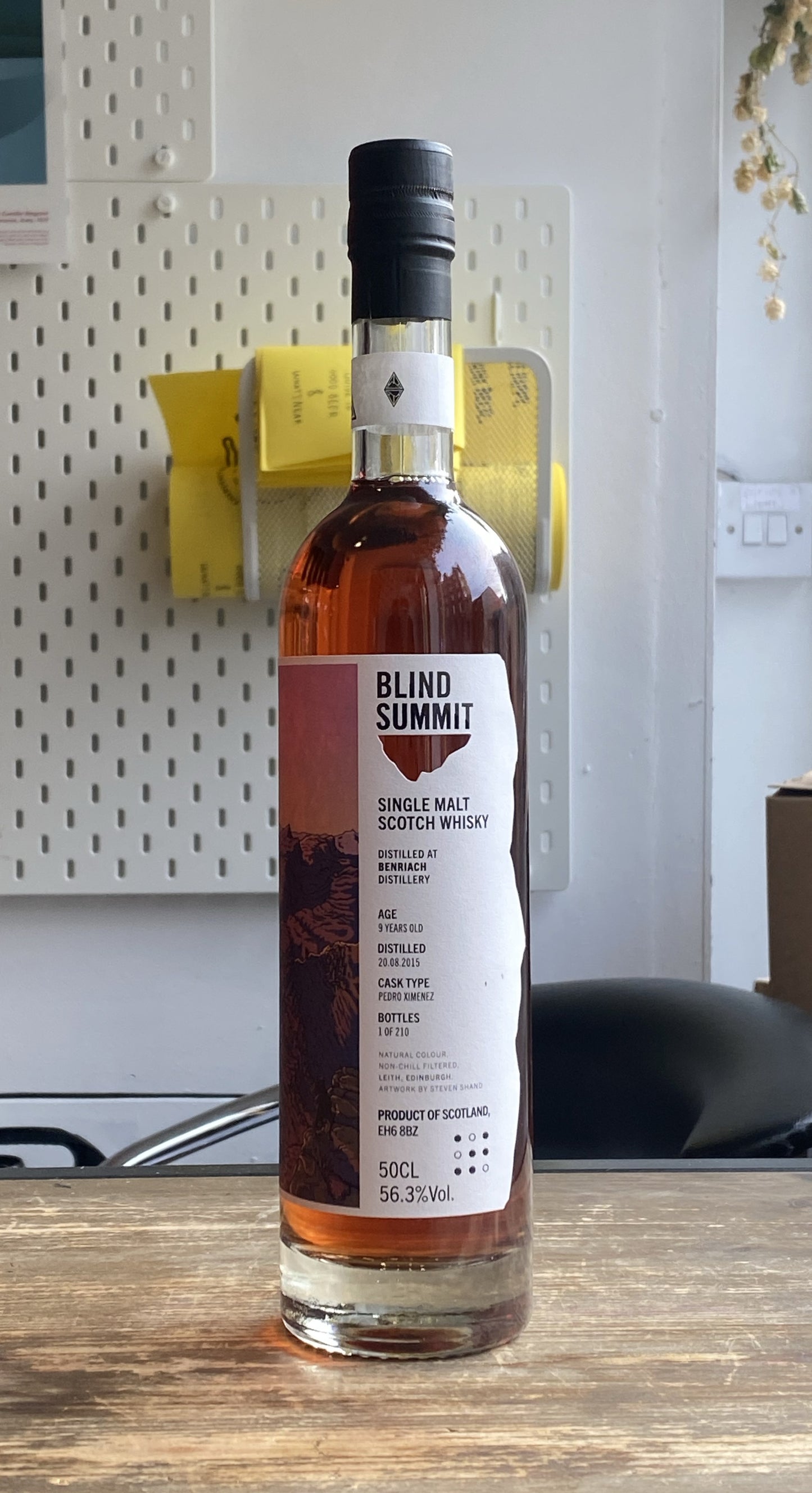 Blind Summit Benriach 9 Year Old PX Finish