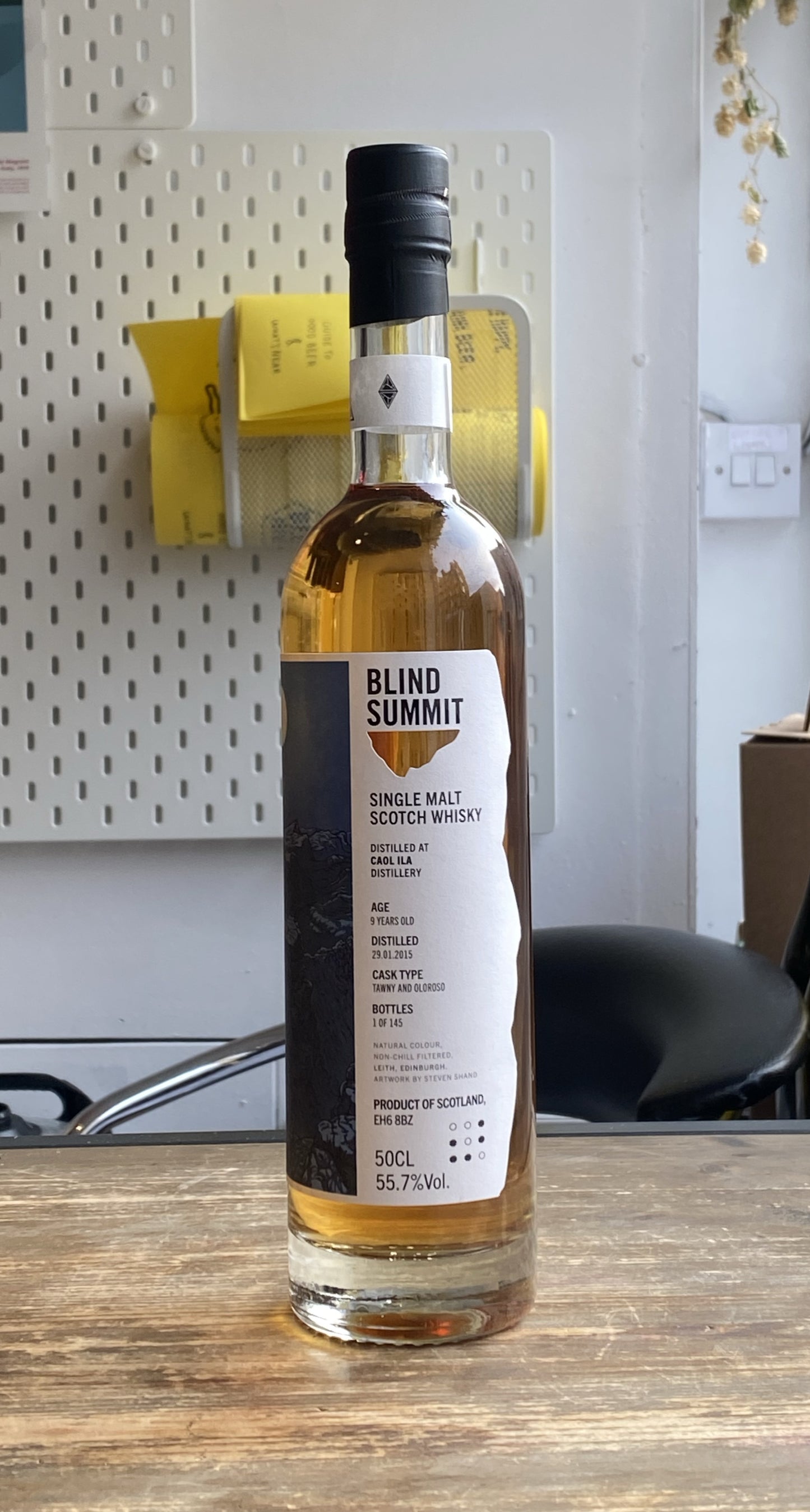 Blind Summit 9 Year Old Caol Ila Tawny & Oloroso