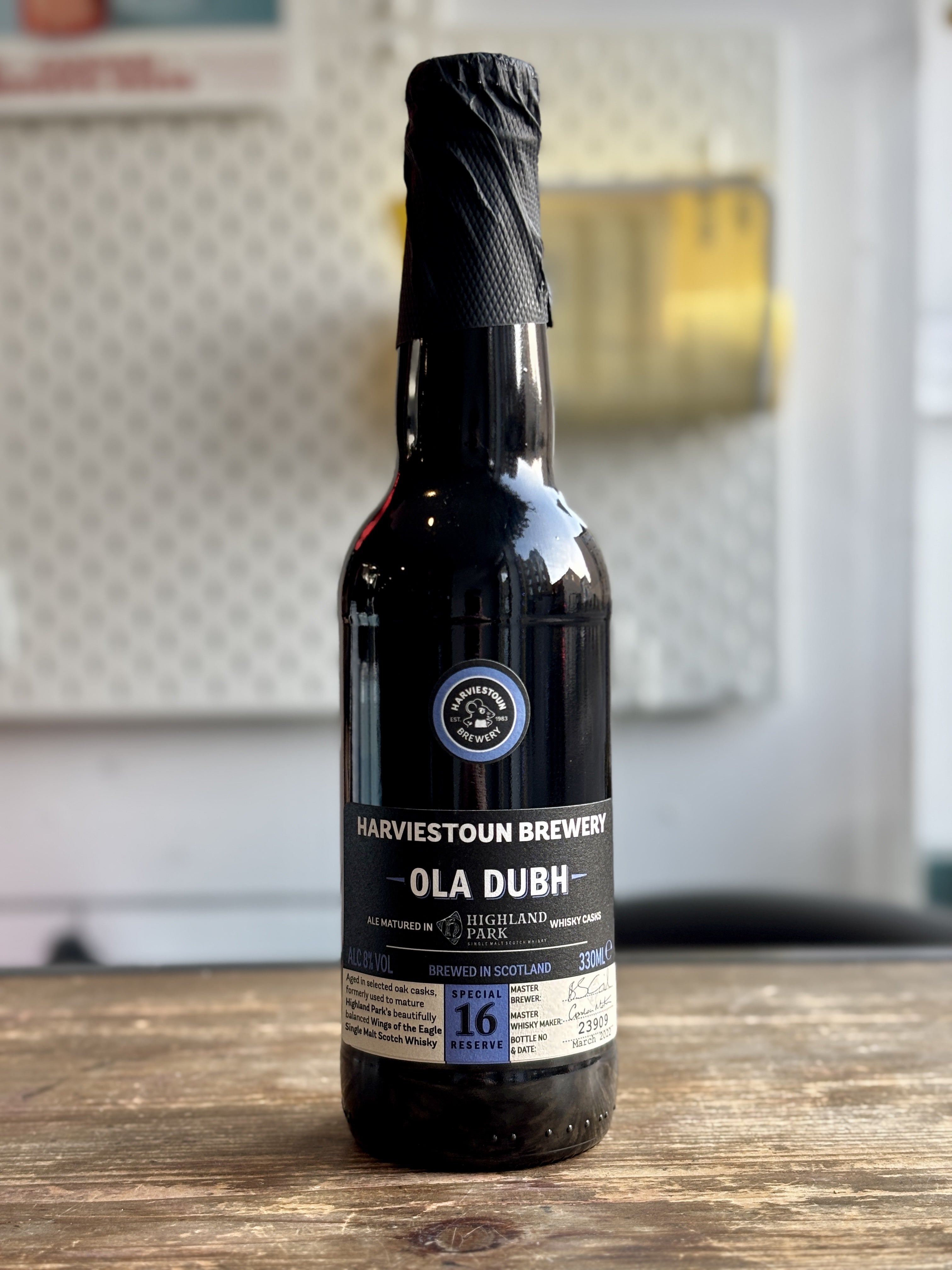 Harviestoun Ola Dubh 16 Year Old - The Beerhive