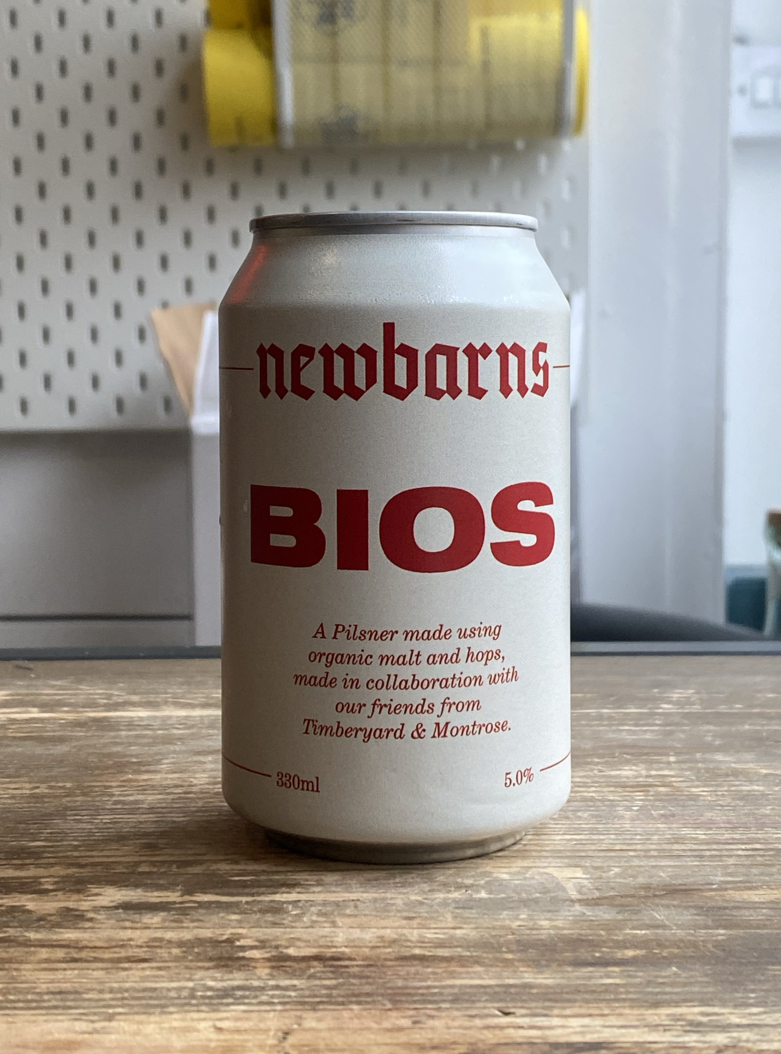 Newbarns x Timberyard Bios Organic Lager - The Beerhive