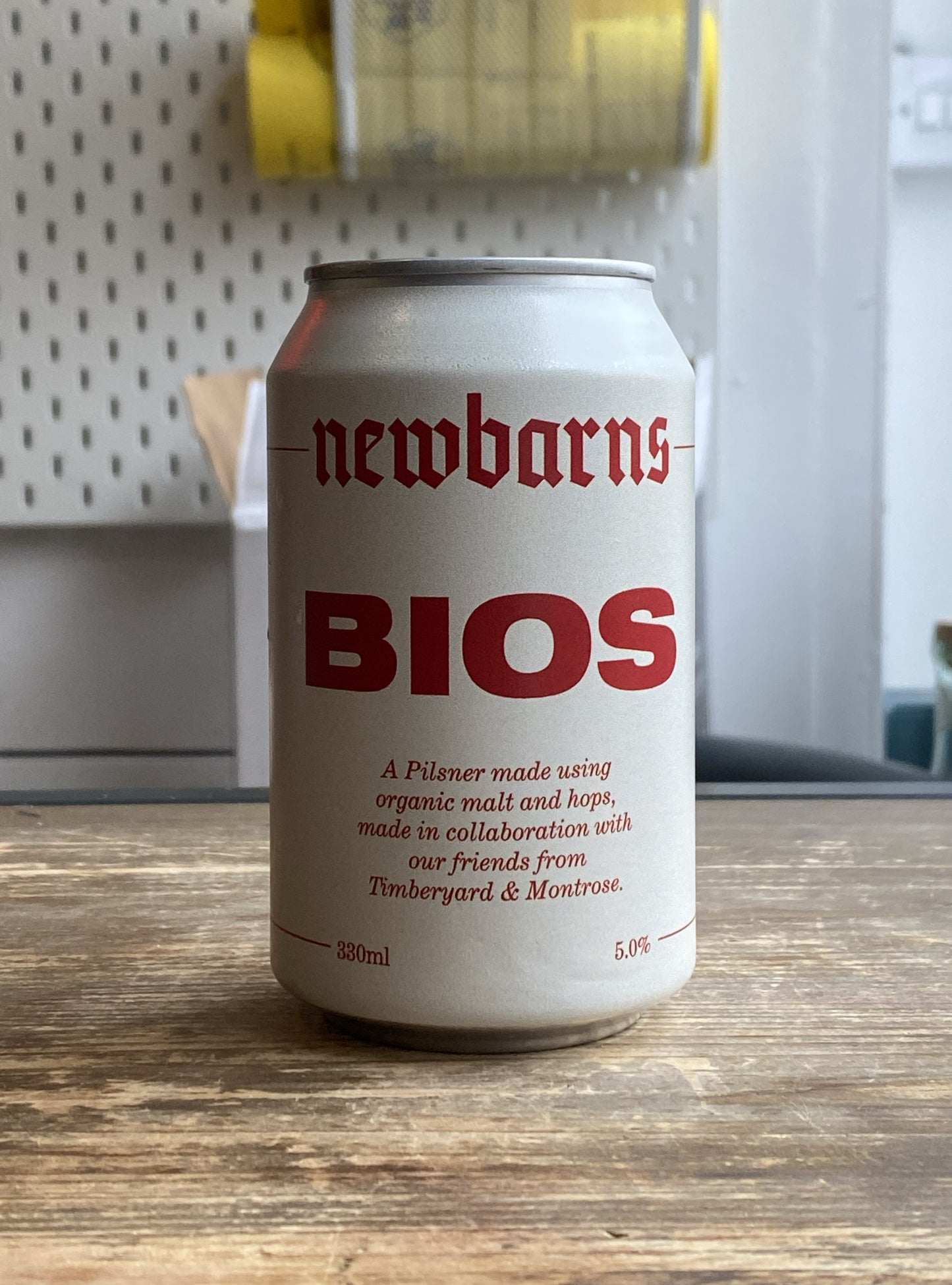 Newbarns x Timberyard Bios Organic Lager