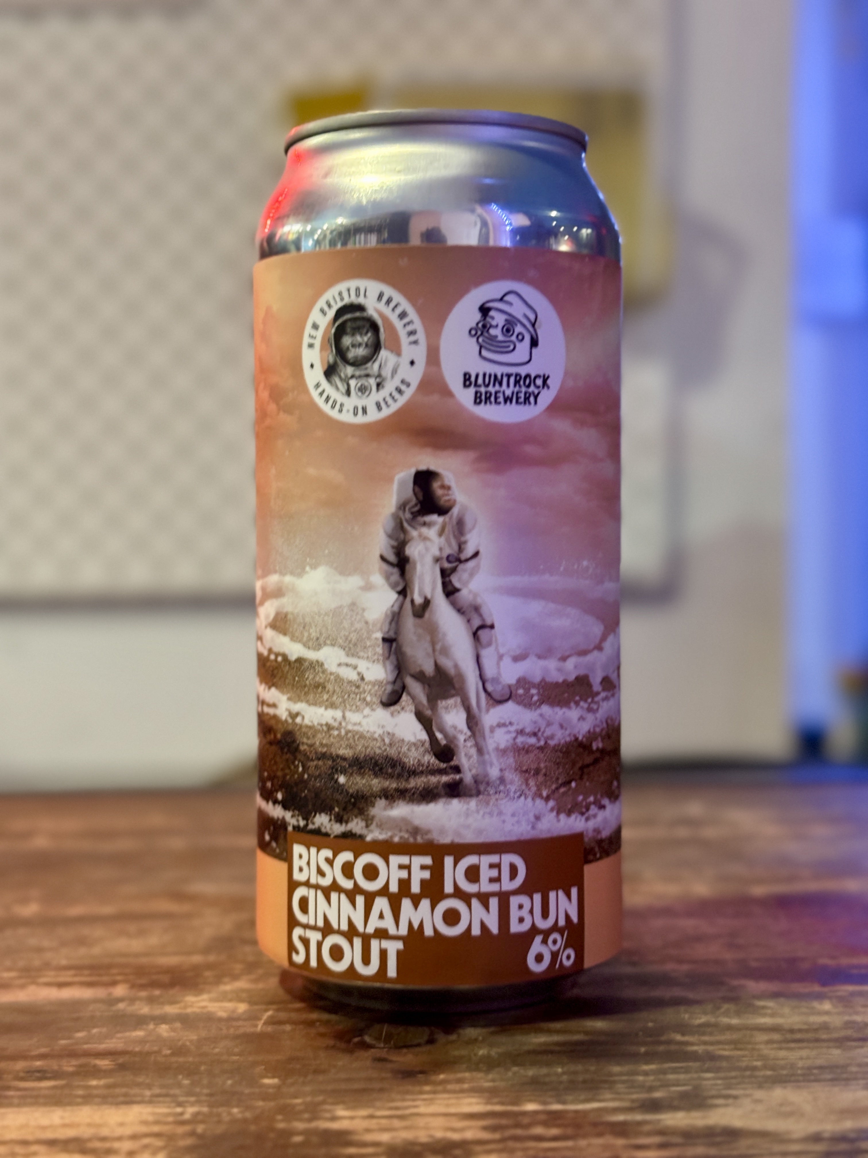 New Bristol Biscoff Iced Cinnamon Bun Stout - The Beerhive