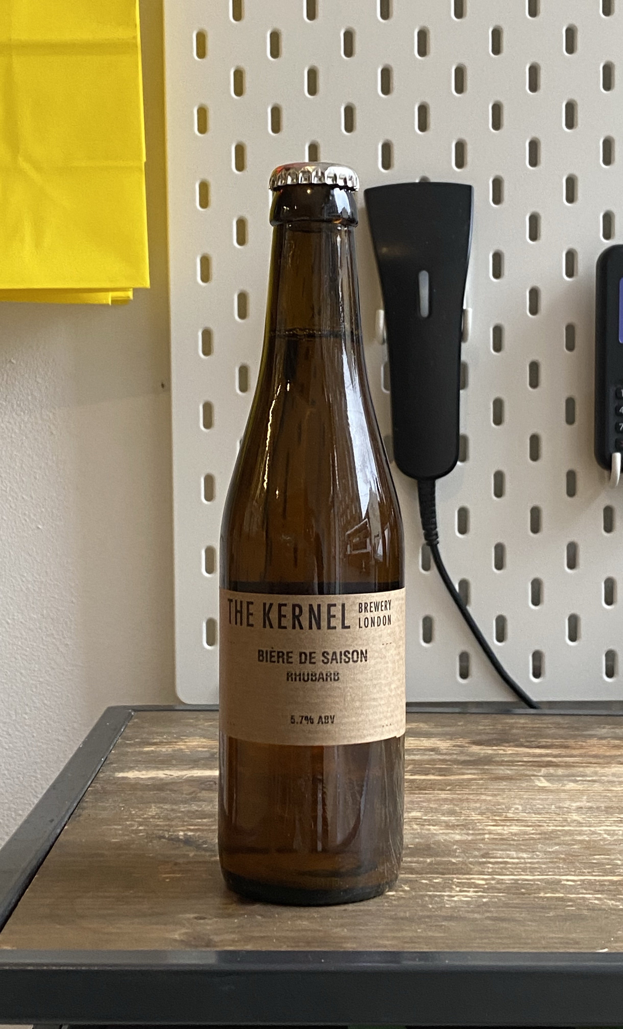 The Kernel Bière de Saison: Rhubarb - The Beerhive