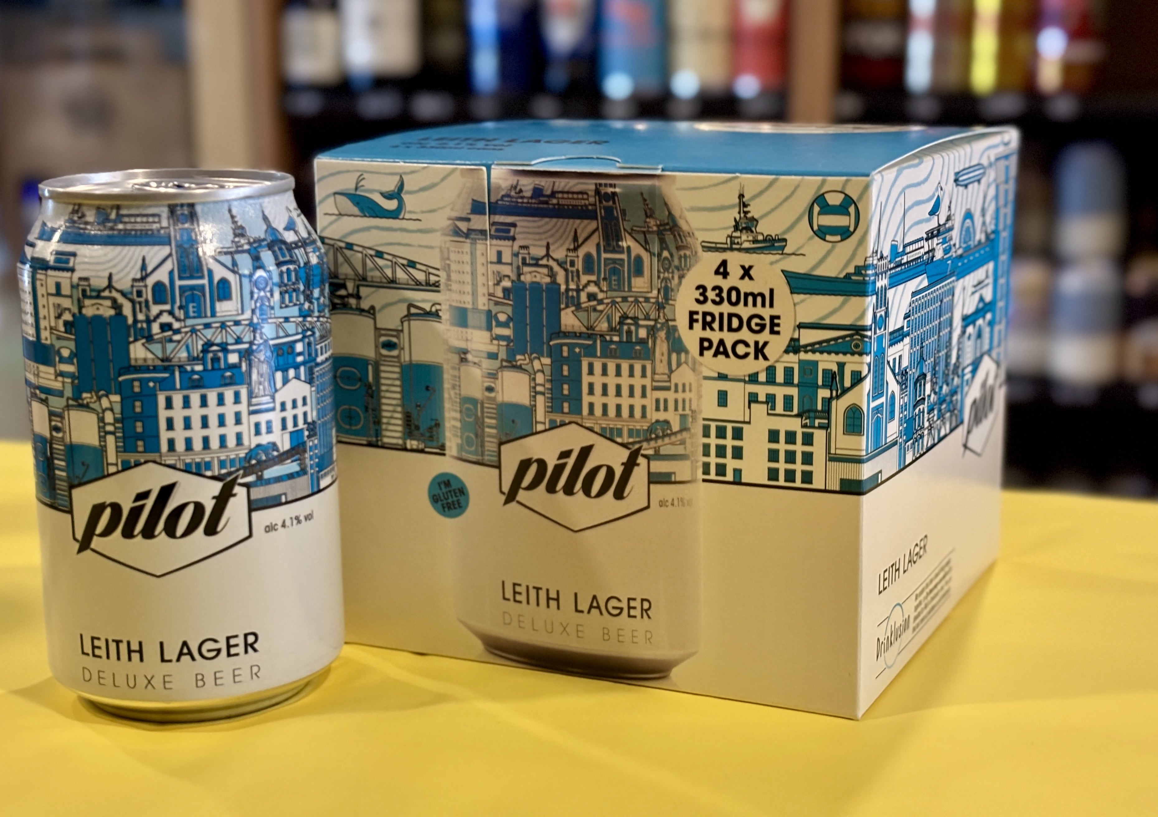 Pilot Leith Lager 4 Pack - The Beerhive