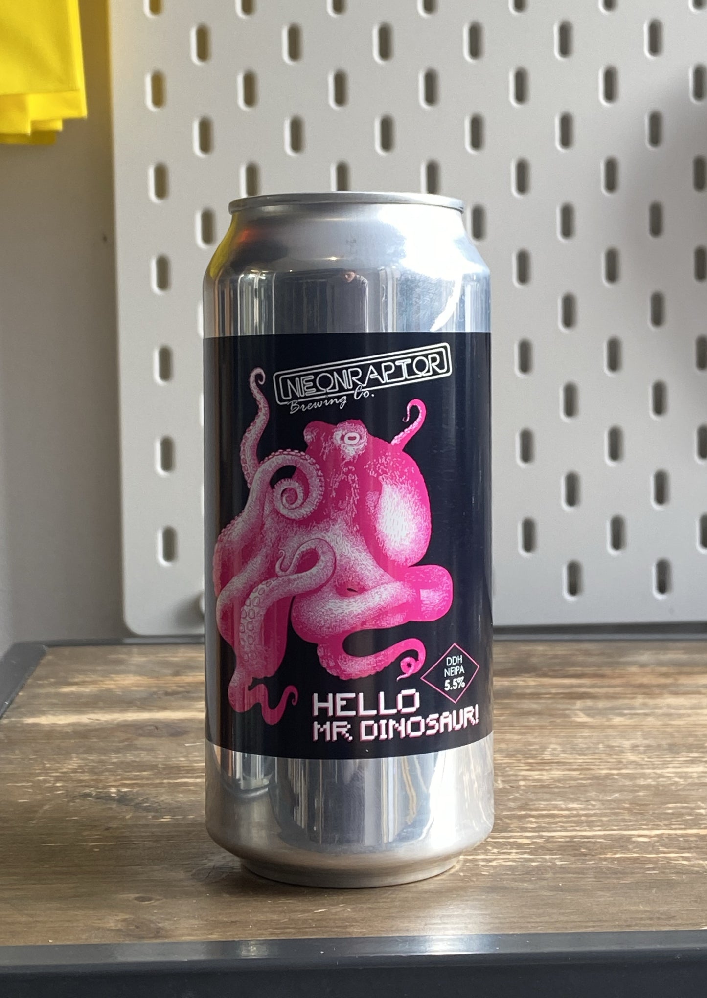 Neon Raptor Hello Mr Dinosaur NEIPA