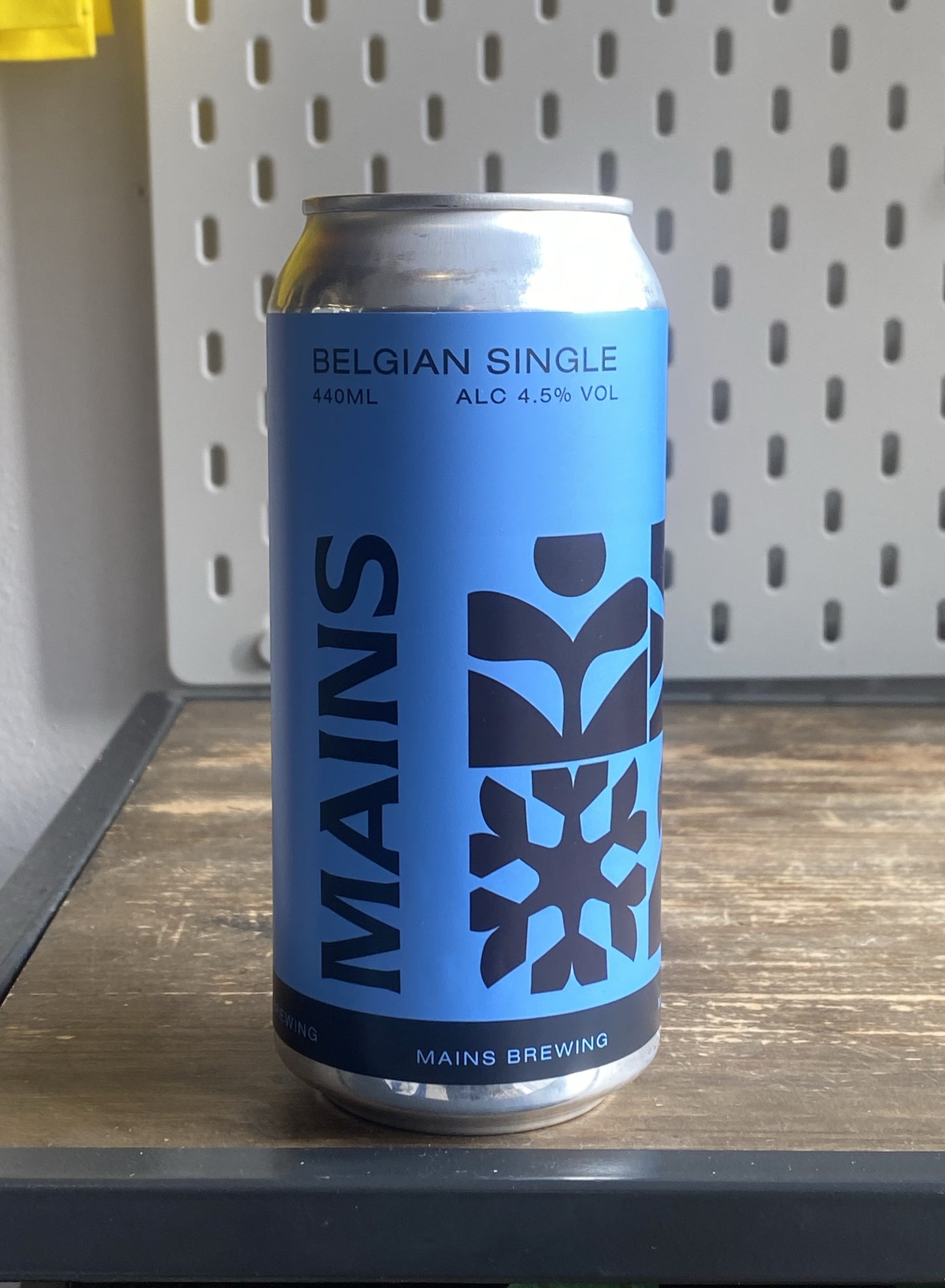 Mains Brewing Belgian Single