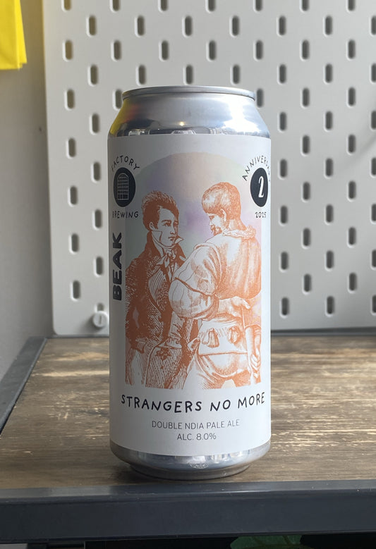 Factory Brewing x Beak Strangers No More DIPA