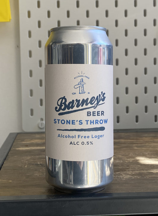 Barneys Stones Throw Lager Alcohol Free