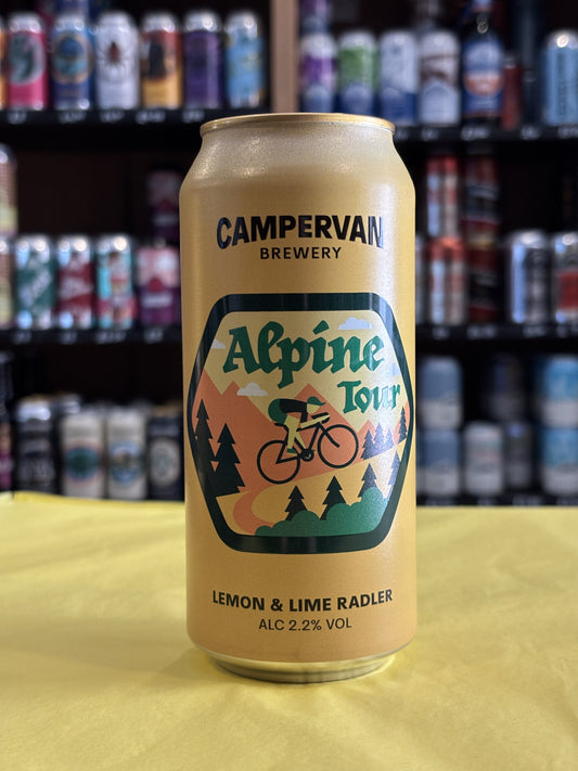 Campervan Alpine Tour Lemon and Lime Radler