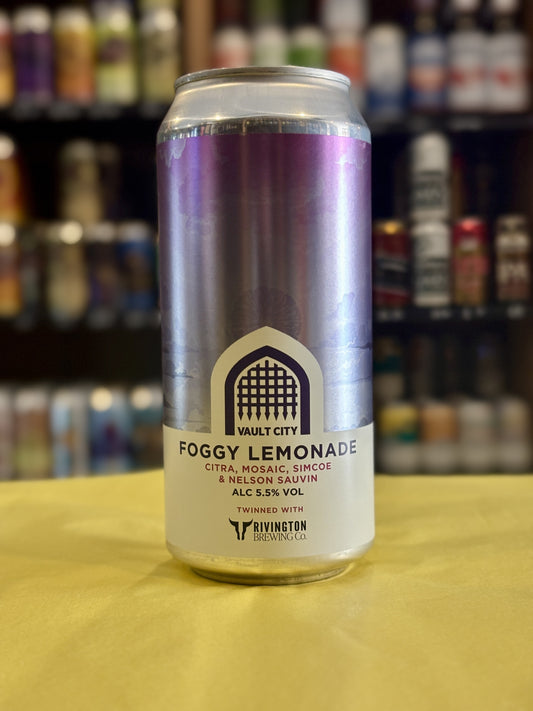 Vault City X Rivington Foggy Lemonade
