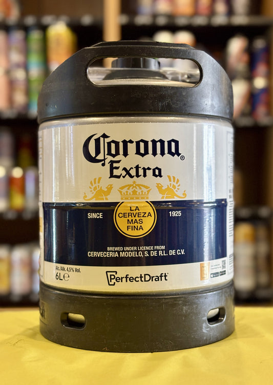 Corona Extra Perfect Draft 6 Litre Keg