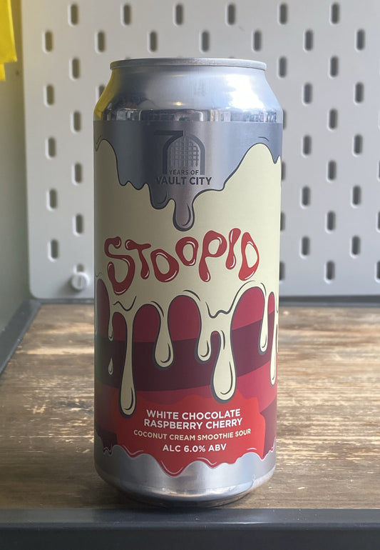 Vault City Stoopid Raspberry Cherry White Chocolate
