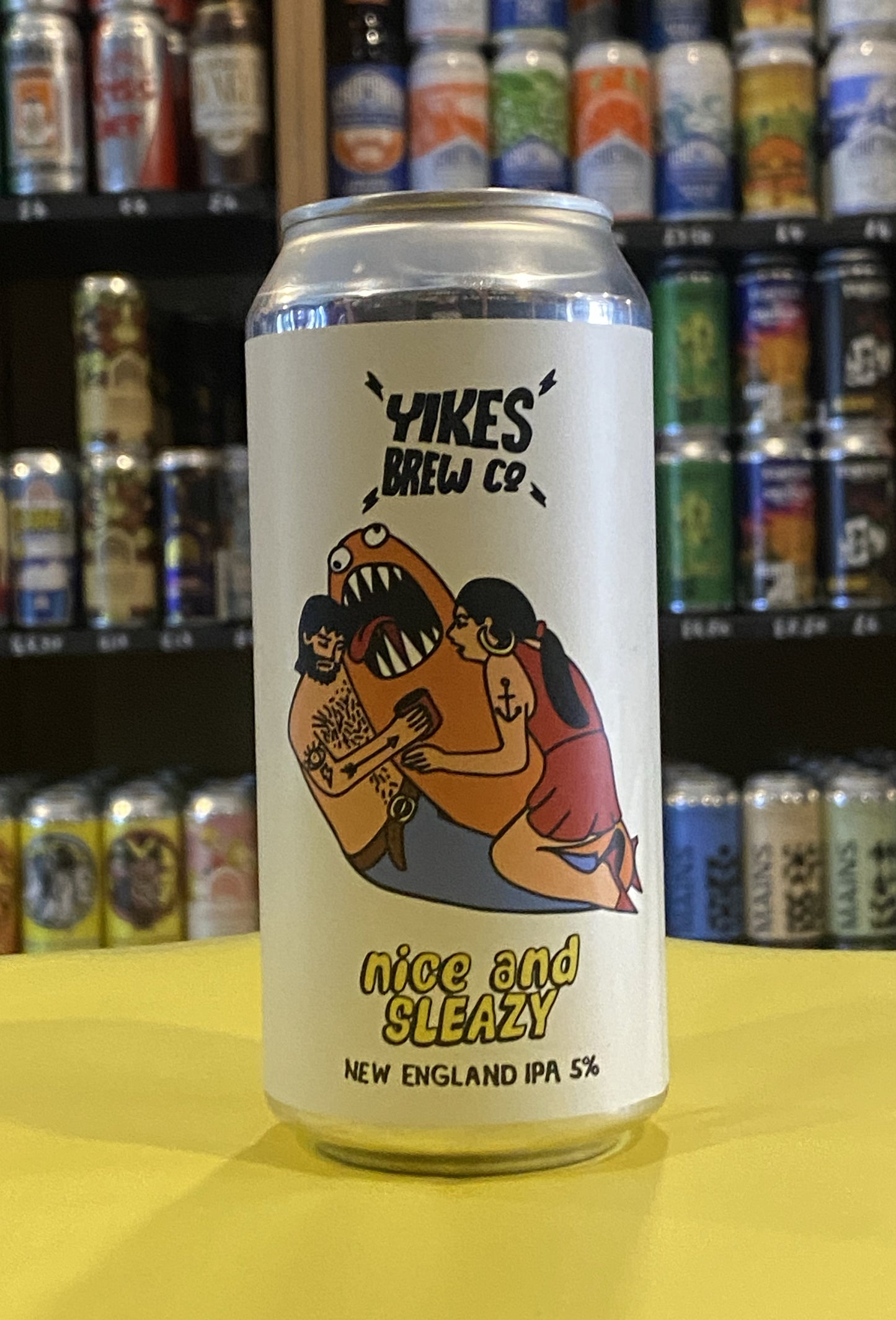 Yikes Brewing Nice and Sleazy New England IPA