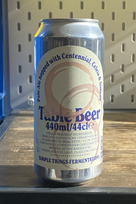 Simple Things Fermentations Table Beer