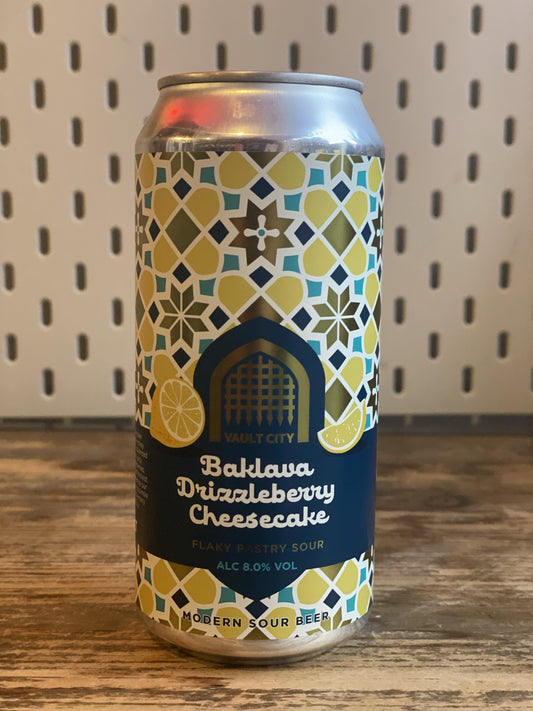 Vault City Baklava Drizzleberry Cheesecake at The Beerhive, Edinburgh. Free UK shipping.