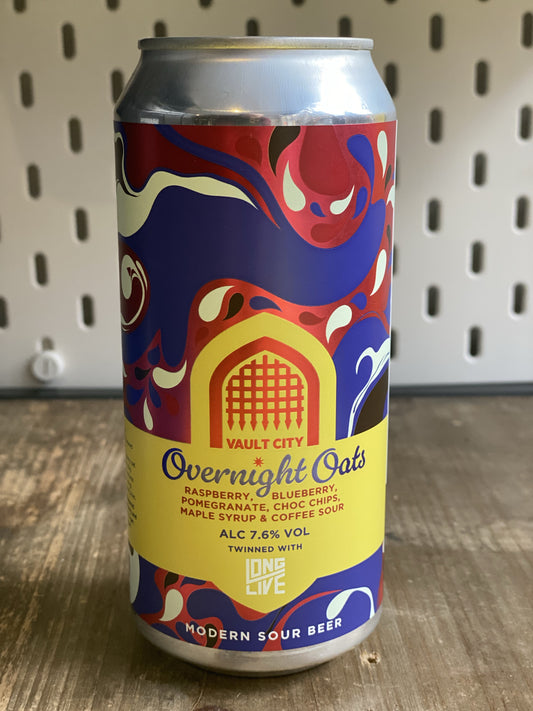 Vault City Overnight Oats at The Beerhive, Edinburgh. Free UK shipping.