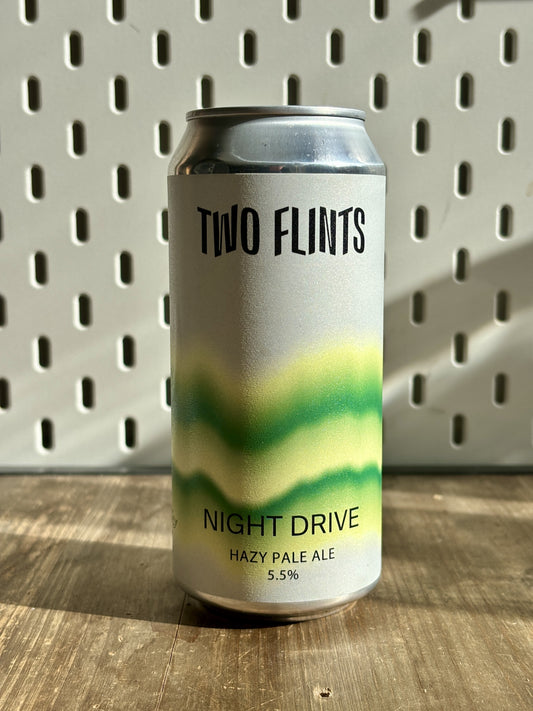 Two Flints Night Drive Hazy Pale Ale at The Beerhive, Edinburgh. Free UK shipping.